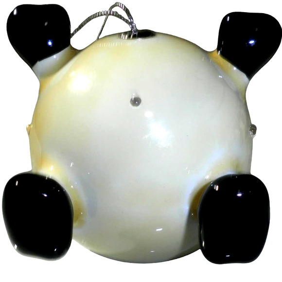 Dallas Cowboys Snowman Ornament 4.5" x 3.5" x 3.5", Flashing LED Lights - Picture 5 of 7